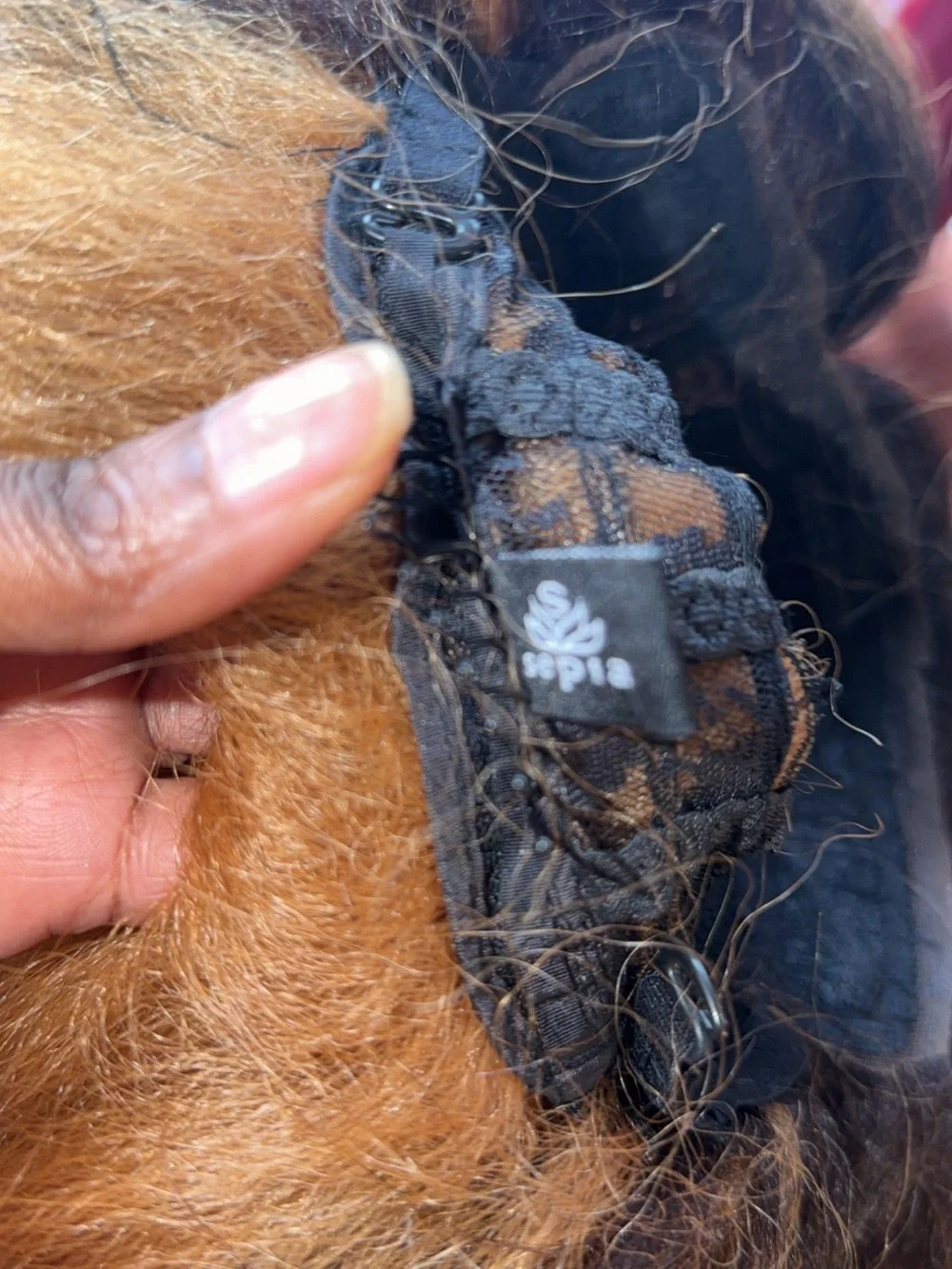 Ombre Brown to Honey Blonde Women’s Wig